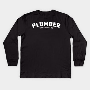 plumber Kids Long Sleeve T-Shirt